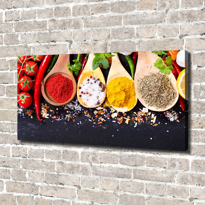 Mix Of Spices - Wrapped Canvas Print