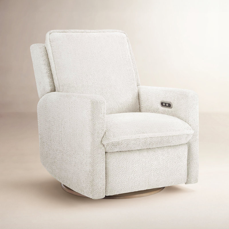 Fauteuil inclinable électrique Rio Boucle, Blanc