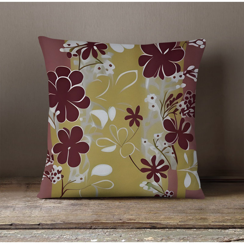 Throw Pillow, Pillow Cover Only - No Insert, 16"H x 16"W