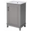 Meuble-lavabo compact - lavabo en céramique, matériaux, design élégant et moderne-130597566