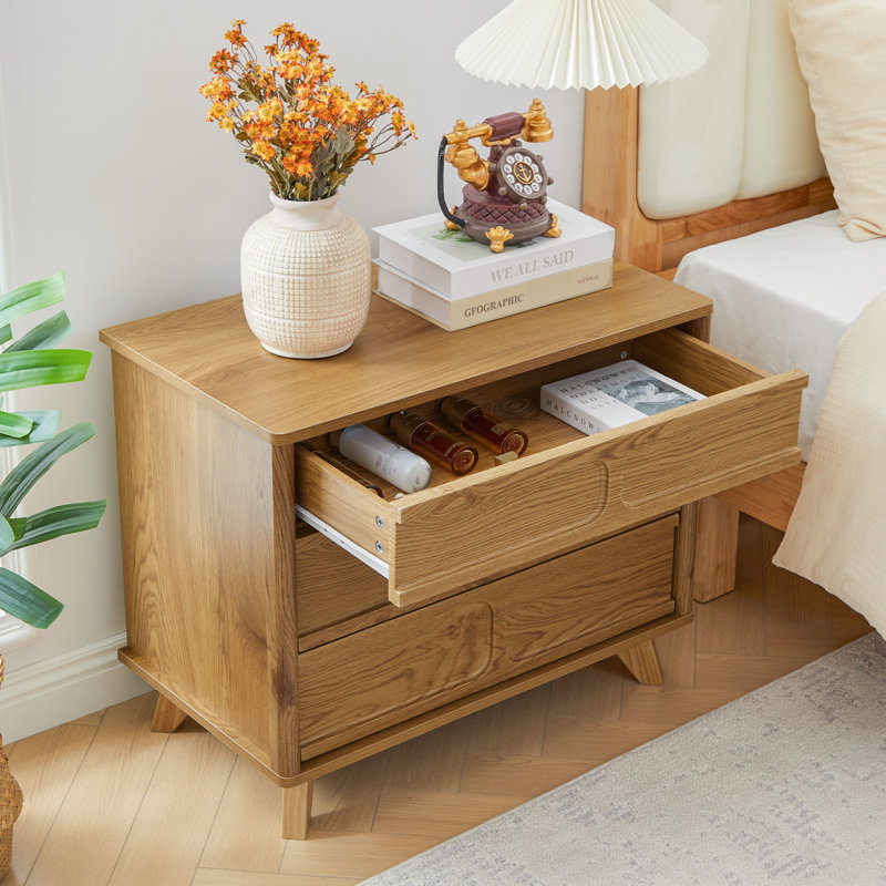 Commode 3 tiroirs (l 27,6 po), Jaune