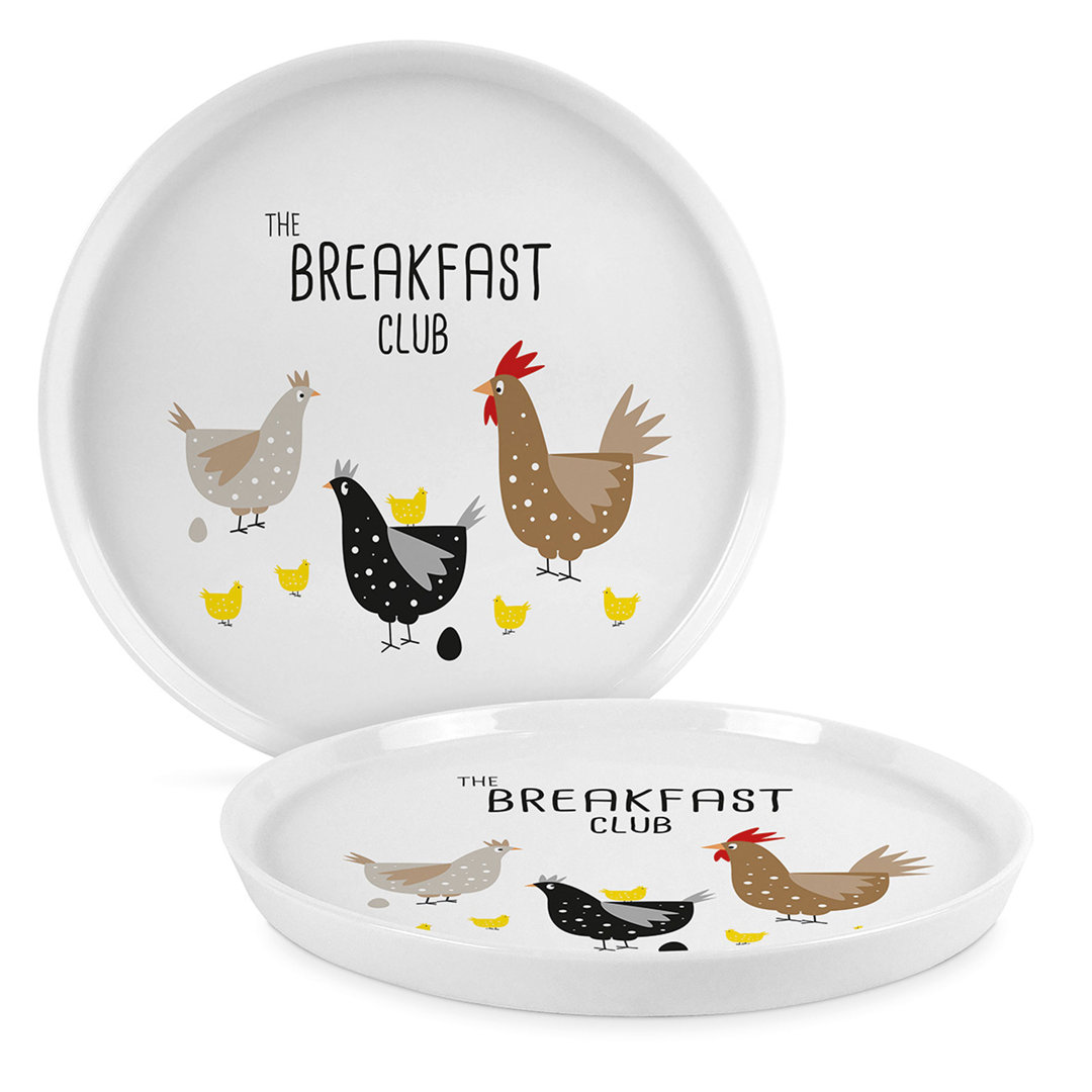 21 cm Salatteller Breakfast Club