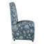 Chaise d'appoint rembourrée Colette avec roulettes-1534172656