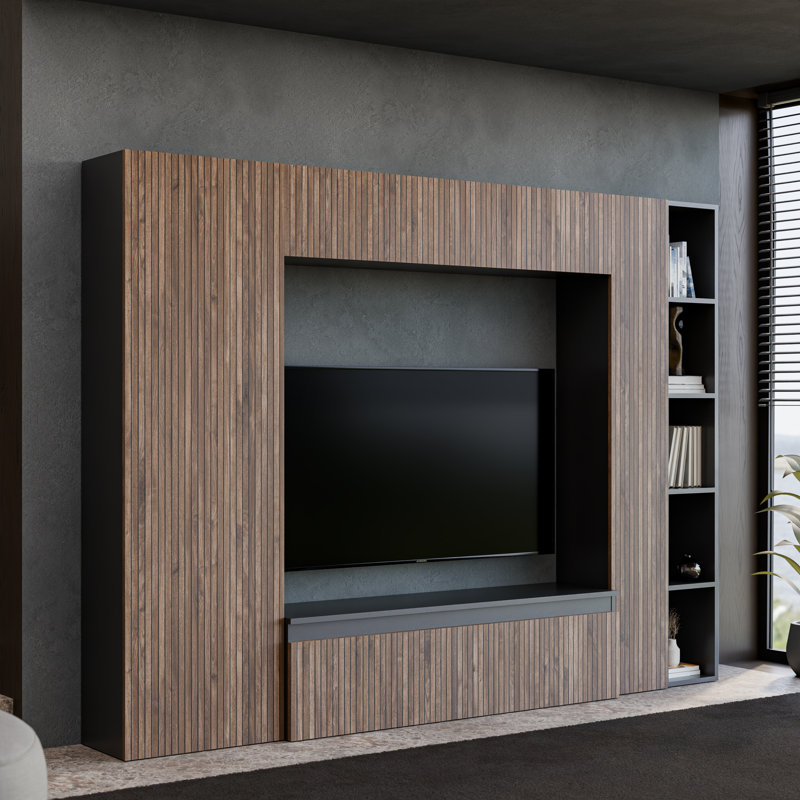 Evora Entertainment Centre, Brown Wood