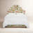 Red from Scalamandre Crafted by Cloth & Company Geneva Bed in Pattern-89159723-89159729