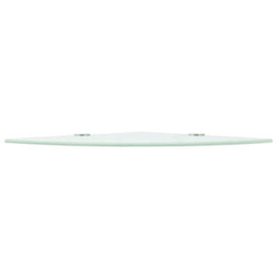 Tablette flottante en verre avec tablettes réglables