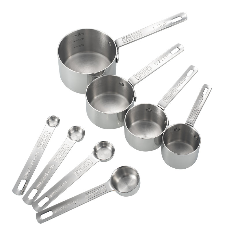 Viking 4pc Stainless Steel Measuring Cup Set