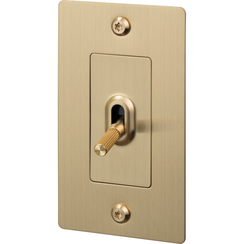 1G Toggle / Linear / Without Logo, Brass