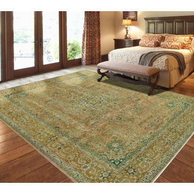 Howlyn One-of-a-Kind 9'8" X 13'2" 1980s Wool Area Rug