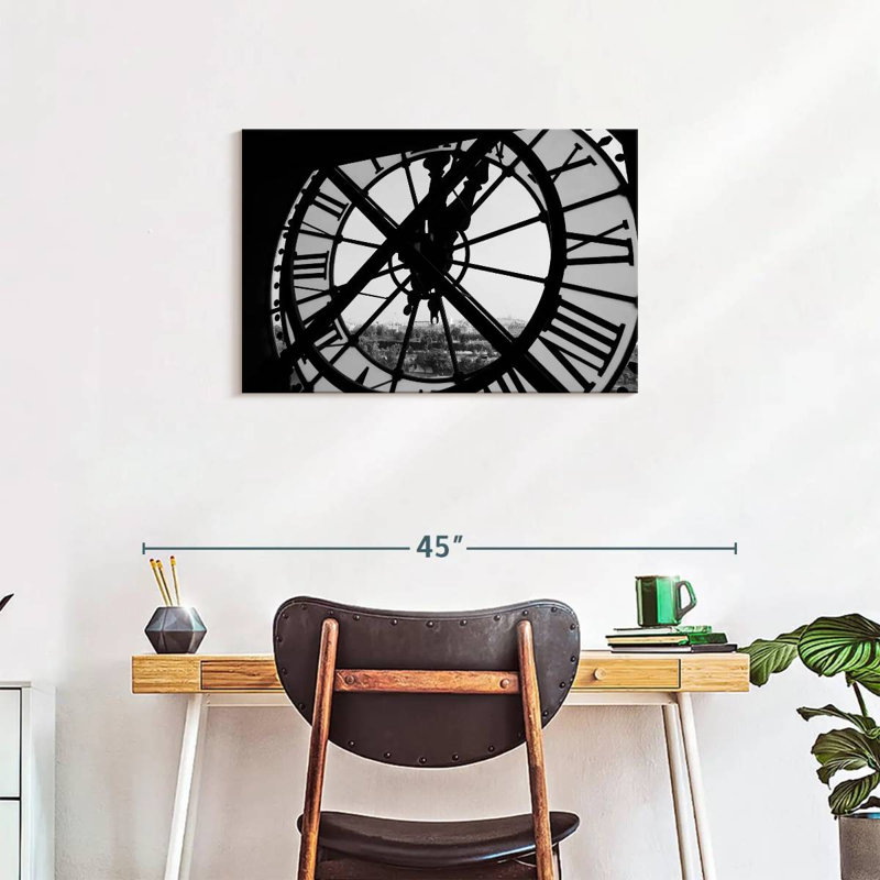 Clock Tower Window, 20" H x 30" W