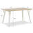 Contemporary Rectangular Dining Table, Kitchen Table