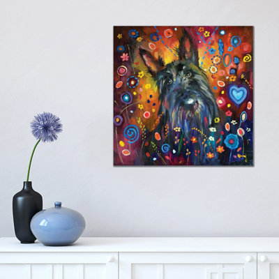Scottie by Sue Gardner - Painting on Canvas