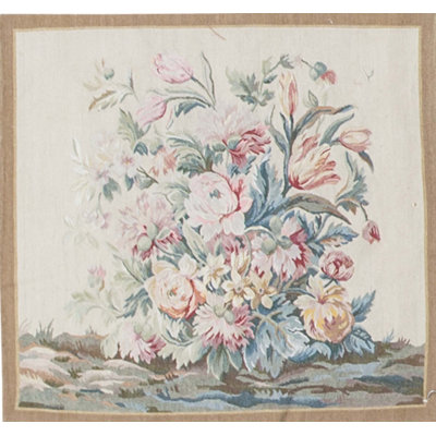 Hand-Knotted High-Quality Beige and Green Area Rug