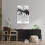 Sydney City Map Abstract Contemporary Architecture City Wall Art Print 1 Piece Wrapped Canvas Wall Art-1030769539