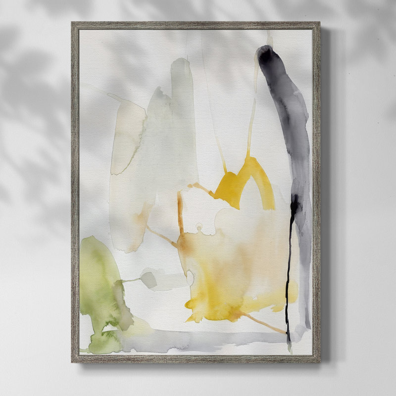 «Spanning Connections I», reproduction encadrée - bois massif, H 15 po x l 12 po