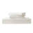 Solayne 100% Washed Cotton Duvet Cover Set with Faux Hemp Texture, Solid Color, Zipper Closure and Corner Ties-111685171-111685178