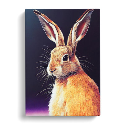 CAN-V0523-1131X Hare - Wrapped Canvas Print