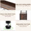 Keren Kitchen Wine Rack with Stemware Holder