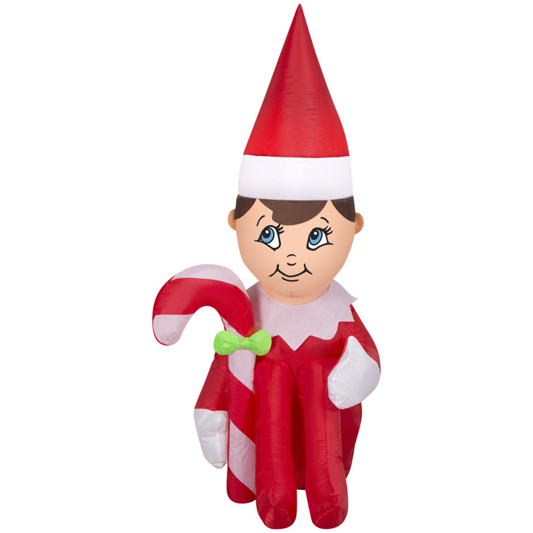 Elf On The Shelf 3.5 Ft. 4 Ft. Airblown Inflatable