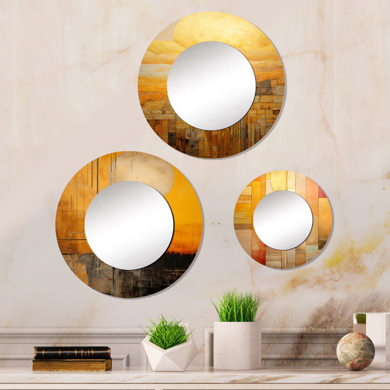 Miroir mural en aluminium Elisete