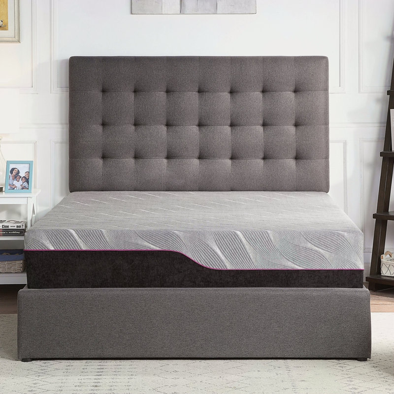 Matelas en mousse viscoélastique rafraîchissante 11 pouces 11 pouces, Lit double