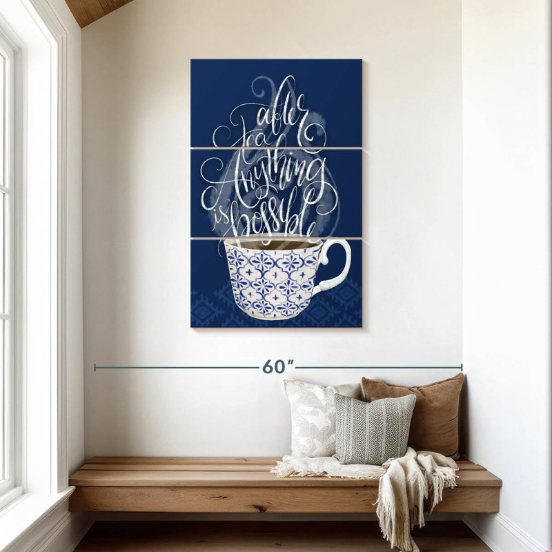 Tergel Tea Time II, H 45 po x l 28 po