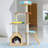 4 Tiers Cat Tree with Condons,Perch,Scratching Posts