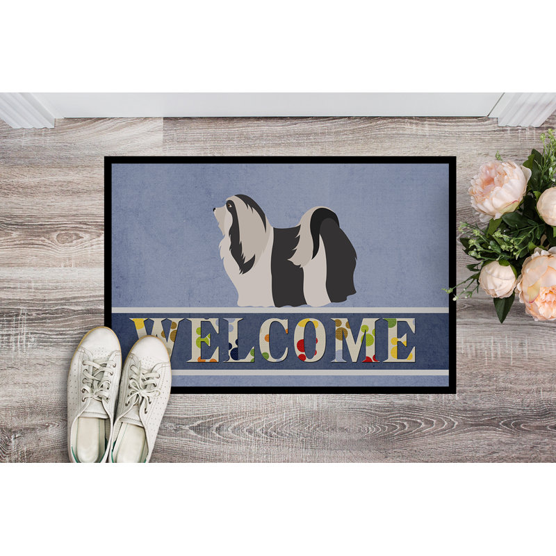 Non-Slip Outdoor Doormat, Rectangle 18" x 27"