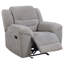 Fauteuil inclinable et oscillant gris Sebring