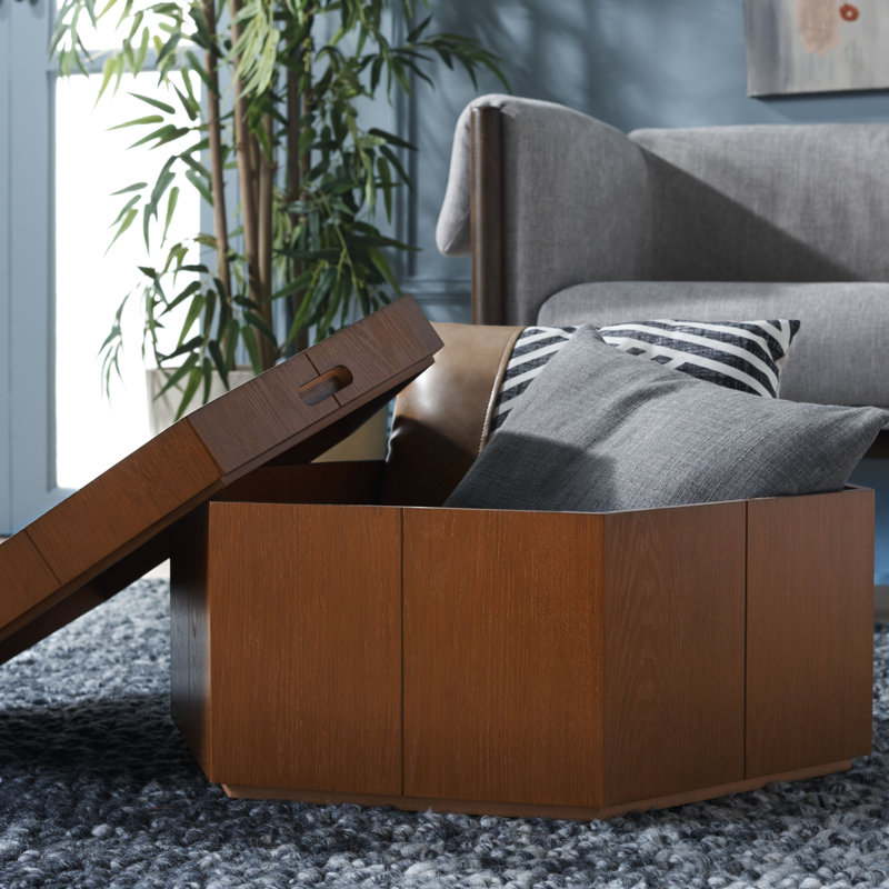 Table basse Flodie Rafaela, Noyer