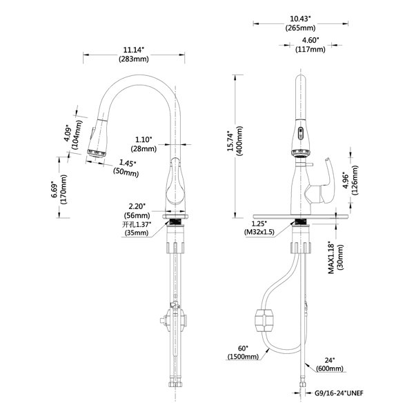 Dimensions du produit