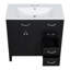 Meuble-lavabo 35,98 po avec lavabo
