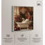 Art de salle de bain «Swan in Deep Bloom Bath» par Art Remedy, cadre argenté, 30 x 36-2074319627-2074319631