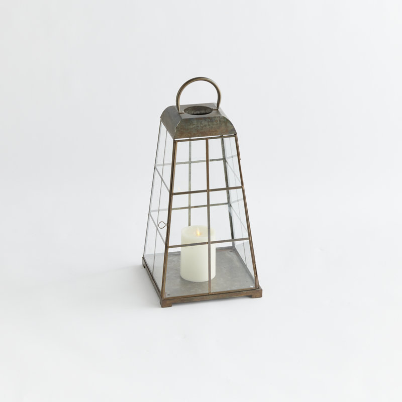 Petite lanterne Alansont, H 21,75 po x l 10 po x P 10 po