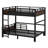 Metal Separable Bunk Beds With Raised Security Fence-1413973863