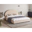 VAUCLUSE 112cm Freeflow Polyester Hard-Side Waterbed Mattress-112702860