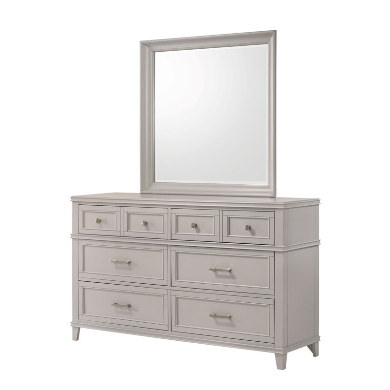 Gray Square Mirror, Gray