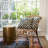 Dexiree Iron Top End Table