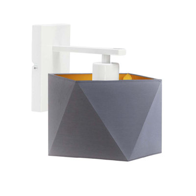 Zemple Steel Armed Sconce