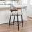 Devane Upholstered Counter Stool With Armrest-123161735