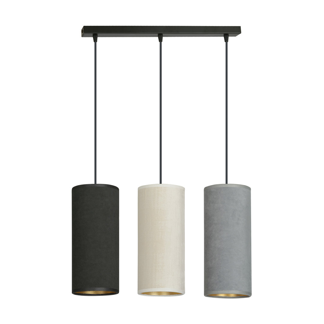Ealidh 3 - Light Steel Kitchen Island Pendant