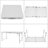 27.24'' Rectangular Adjustable Folding Table