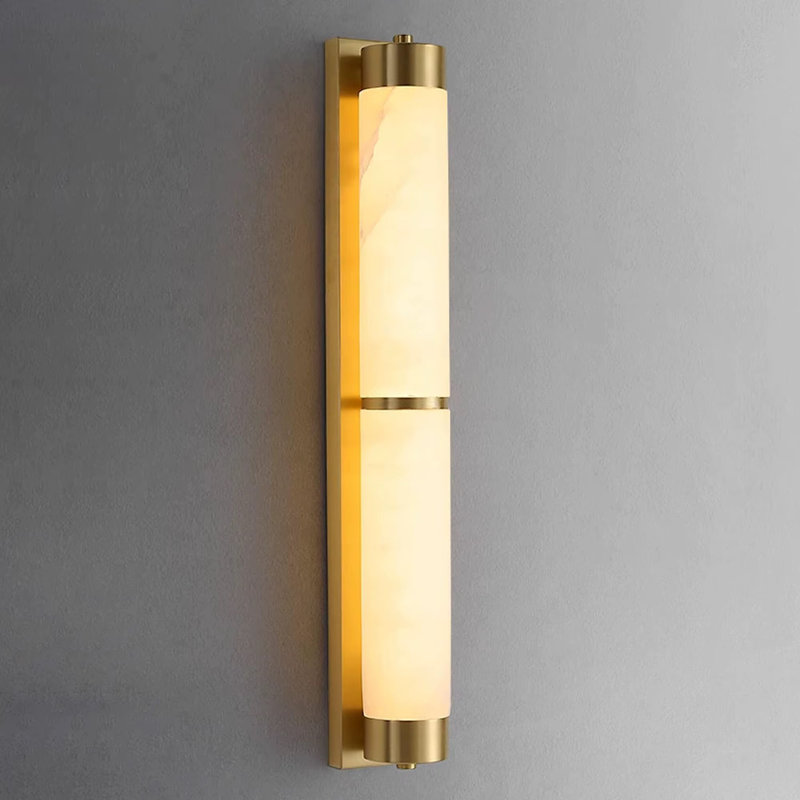 Alabaster Wall Sconce 24" H