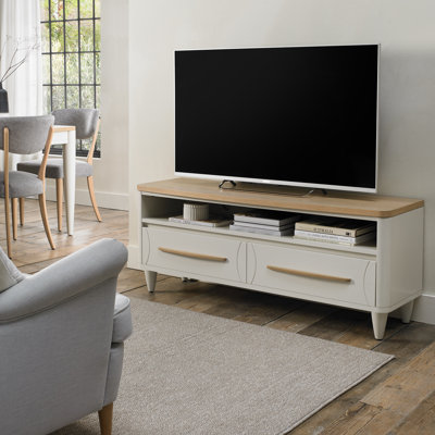 Kellan Scandi Oak Two Tone Media Unit