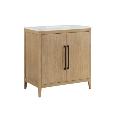 Alsup 30" W x 22" D x 34" H Single Bathroom Vanity