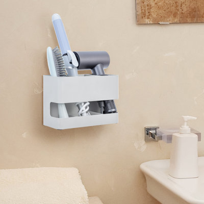 Metal 3 Compartment Hair Tool Holder