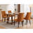 Ogata Of 2 Comfy Dining Chairs, Luxurious Rayon Cloth , Strong , Solid Wood Legs With Curve, Yellow, American Traditional Yellow Design
