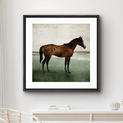 Impression sur toile, cadre flottant