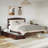 Elliana Solid Wood Platform Bed with Storage Drawers & Built-in Charging Station-81970975-81970976