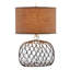 Lampe de table en verre